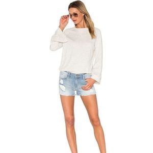 Frame Denim Light Blue Jean Shorts